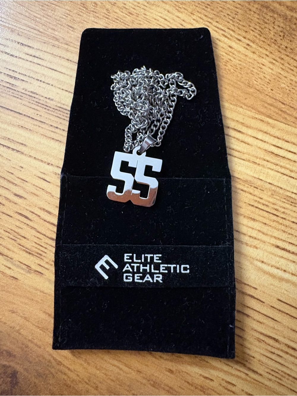 Elite Athletic Gear Number 55 Pendant Necklace